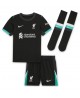Günstige Liverpool Dominik Szoboszlai #8 Auswärts Trikotsatzt Kinder 2024-25 Kurzarm (+ Kurze Hosen)